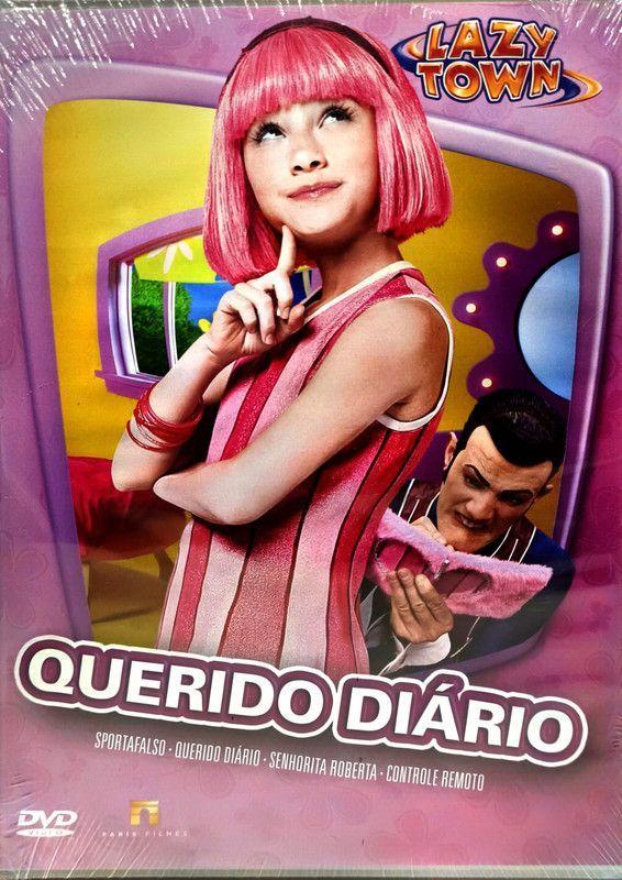 D×TOWN DVD EDITION BOX1 Dvd Lazy Town - Querido Diário Temporada 1 - Disco 7 - PARIS